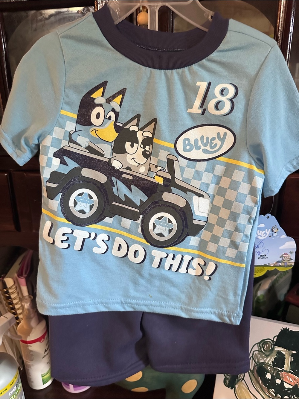 New Bluey boys 18 months kids outfit set